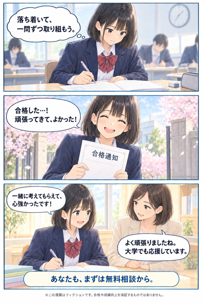 第４話・合格への一歩、春の笑顔